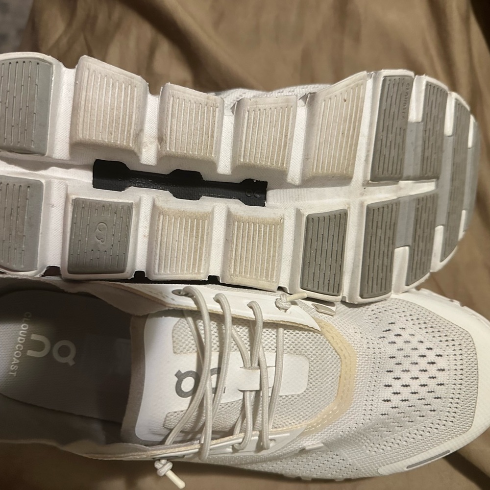 On Running Cloud White Sneakers - Picture 3 of 3